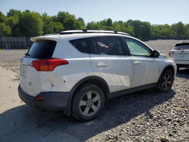 2T3RFREV9FW240232 - 2015 TOYOTA RAV4 XLE WHITE photo 3