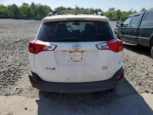 2T3RFREV9FW240232 - 2015 TOYOTA RAV4 XLE WHITE photo 6