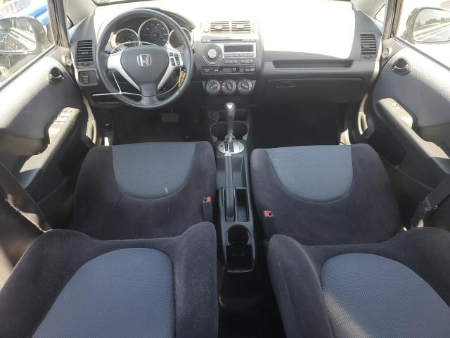 JHMGD38608S002522 - 2008 HONDA FIT SPORT BLACK photo 8