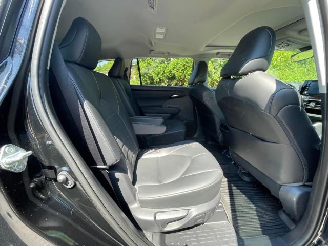 5TDGZRBH2MS542215 - 2021 TOYOTA HIGHLANDER XLE BLACK photo 6