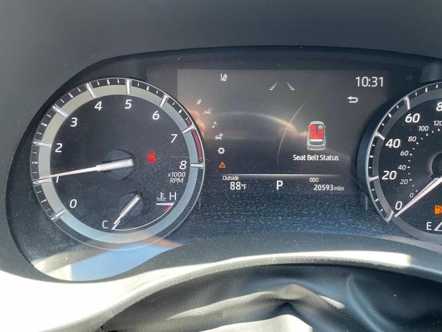 5TDGZRBH2MS542215 - 2021 TOYOTA HIGHLANDER XLE BLACK photo 8