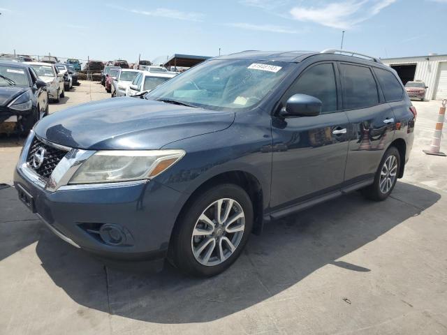 5N1AR2MN9GC626856 - 2016 NISSAN PATHFINDER S BLUE photo 1