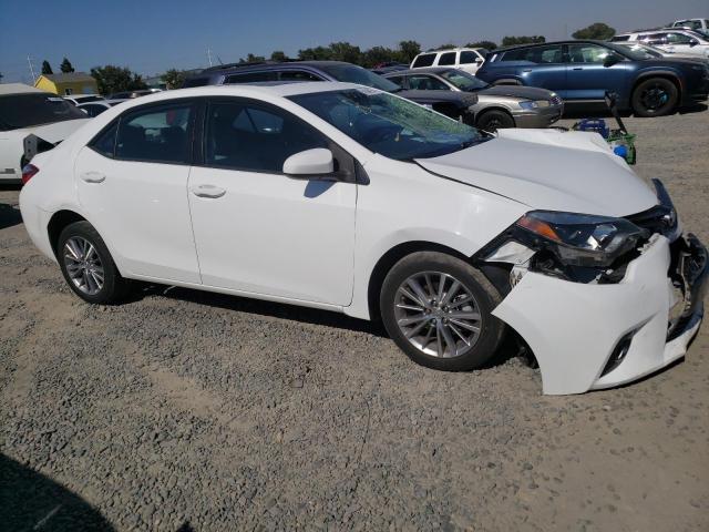 2T1BURHEXFC267369 - 2015 TOYOTA COROLLA L WHITE photo 4