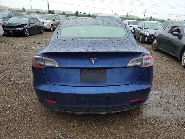 5YJ3E1EA2MF087123 - 2021 TESLA MODEL 3 BLUE photo 6