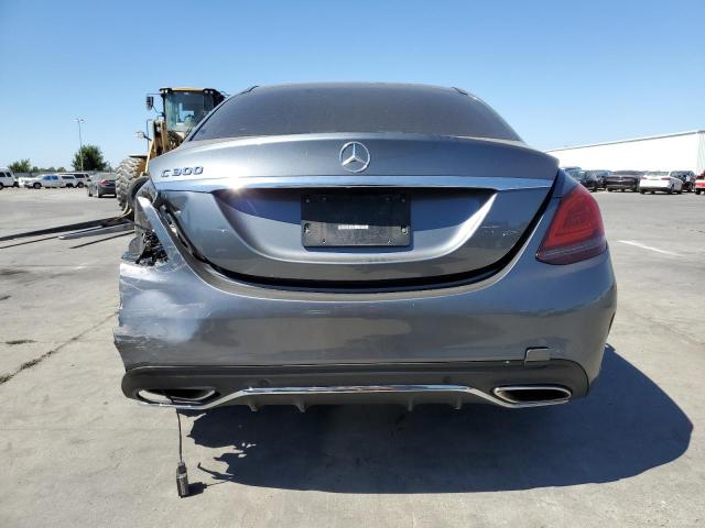 55SWF8DB8KU315585 - 2019 MERCEDES-BENZ C 300 GRAY photo 6