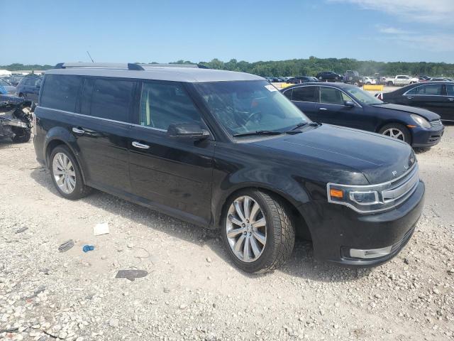 2FMHK6DT0EBD01020 - 2014 FORD FLEX LIMITED BLACK photo 4