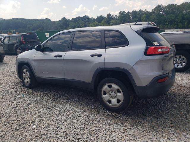 1C4PJLAB1EW249196 - 2014 JEEP CHEROKEE SPORT GRAY photo 2