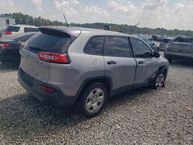 1C4PJLAB1EW249196 - 2014 JEEP CHEROKEE SPORT GRAY photo 3