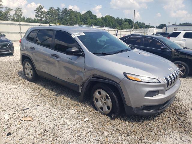 1C4PJLAB1EW249196 - 2014 JEEP CHEROKEE SPORT GRAY photo 4