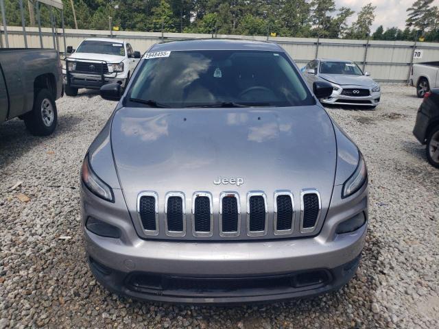 1C4PJLAB1EW249196 - 2014 JEEP CHEROKEE SPORT GRAY photo 5