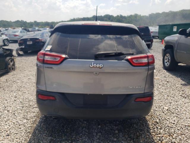 1C4PJLAB1EW249196 - 2014 JEEP CHEROKEE SPORT GRAY photo 6