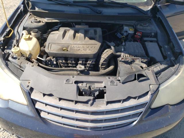 1C3LC46KX7N677160 - 2007 CHRYSLER SEBRING BLUE photo 11