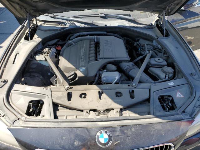WBAFU7C5XBC869976 - 2011 BMW 535I XI أسود صورة 11