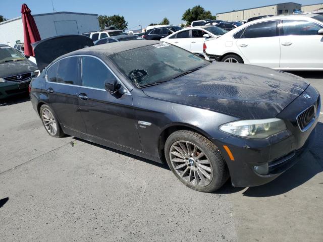 WBAFU7C5XBC869976 - 2011 BMW 535I XI أسود صورة 4