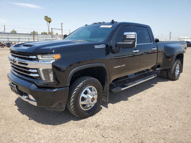 1GC4YVEY7NF142873 - 2022 CHEVROLET SILVERADO K3500 HIGH COUNTRY BLACK photo 1