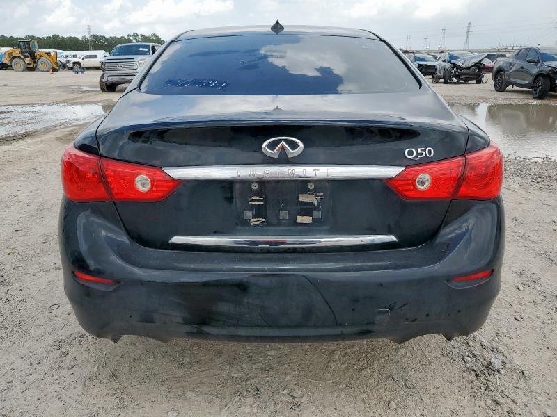 JN1CV7AP0GM202135 - 2016 INFINITI Q50 BASE BLACK photo 6