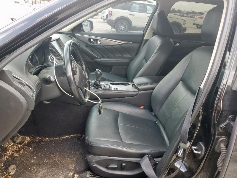 JN1CV7AP0GM202135 - 2016 INFINITI Q50 BASE BLACK photo 7