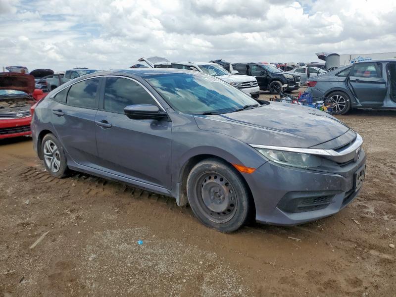 19XFC2F52JE042470 - 2018 HONDA CIVIC LX GRAY photo 4