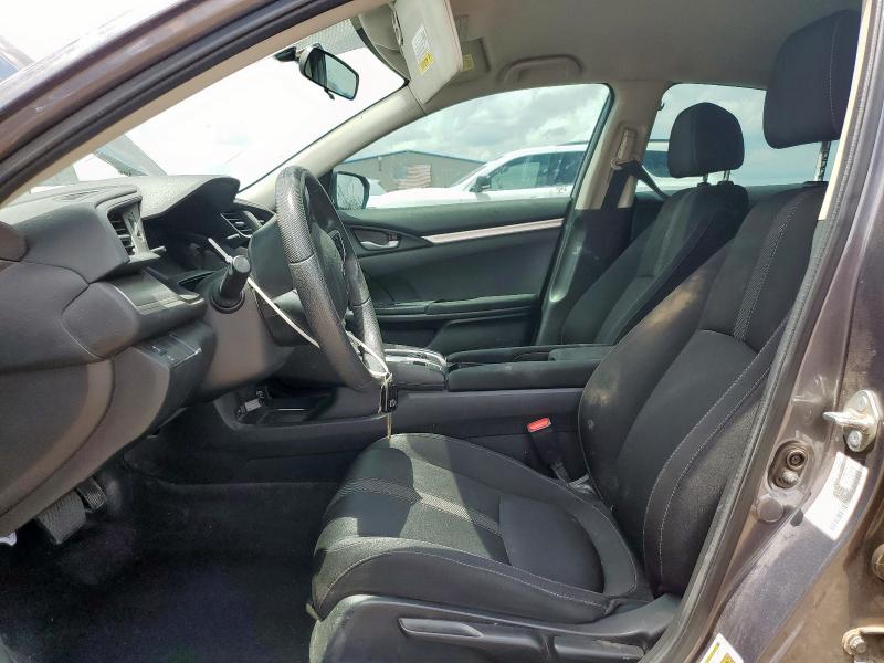 19XFC2F52JE042470 - 2018 HONDA CIVIC LX GRAY photo 7