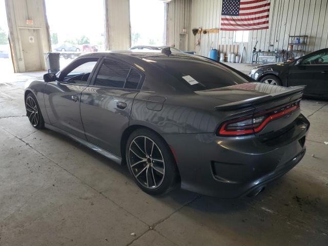 2C3CDXGJ7GH132739 - 2016 DODGE CHARGER R/T SCAT PACK GRAY photo 2