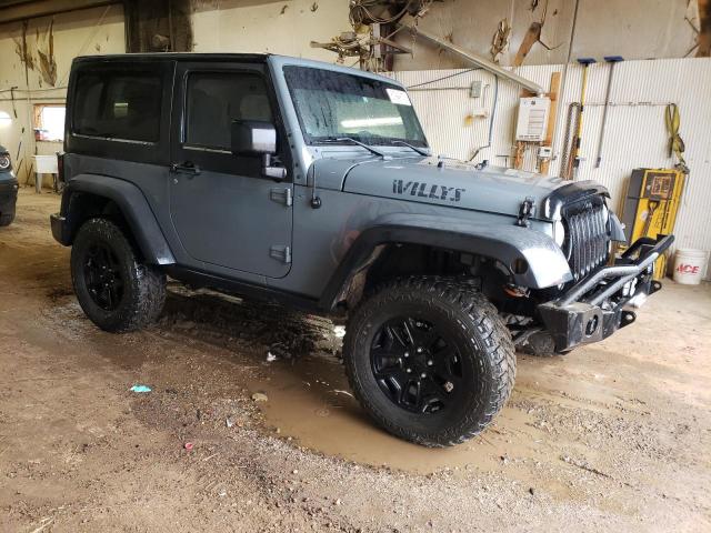 1C4AJWAG7EL253211 - 2014 JEEP WRANGLER SPORT GRAY photo 4