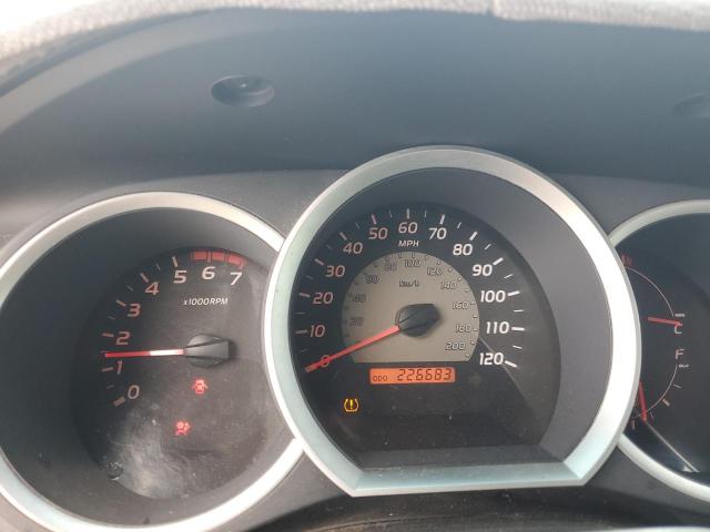 5TETU4GN6AZ694222 - 2010 TOYOTA TACOMA PRERUNNER ACCESS CAB WHITE photo 9