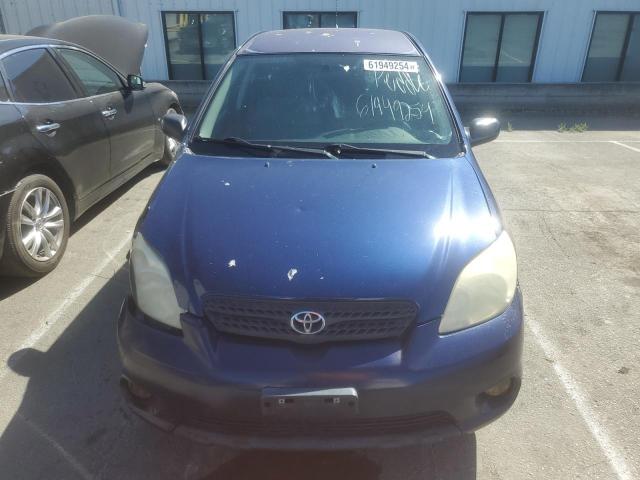 2T1KR32E86C584459 - 2006 TOYOTA COROLLA MA XR BLUE photo 5