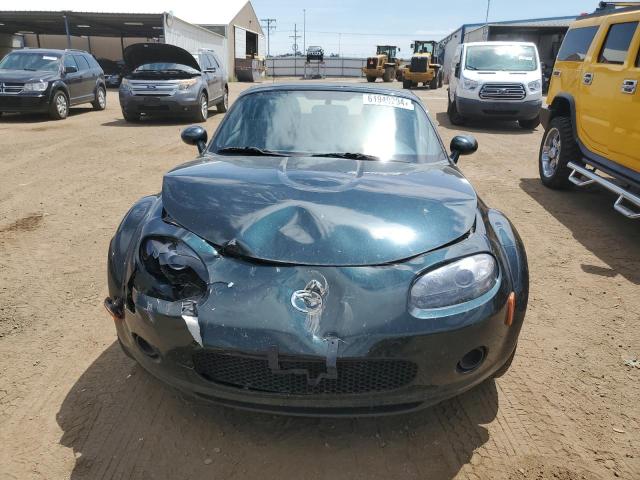 JM1NC25F880148236 - 2008 MAZDA MX-5 MIATA GREEN photo 5