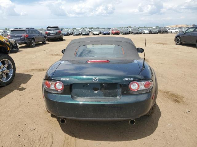 JM1NC25F880148236 - 2008 MAZDA MX-5 MIATA GREEN photo 6