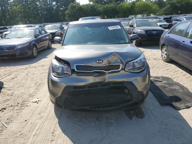 KNDJN2A29F7234445 - 2015 KIA SOUL GRAY photo 5