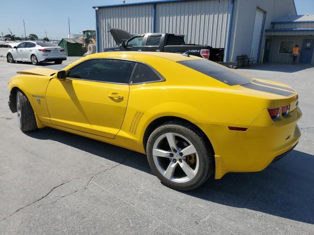 2G1FA1ED7B9140119 - 2011 CHEVROLET CAMARO LS YELLOW photo 2