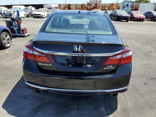 1HGCR3F92HA020669 - 2017 HONDA ACCORD TOURING BLACK photo 6