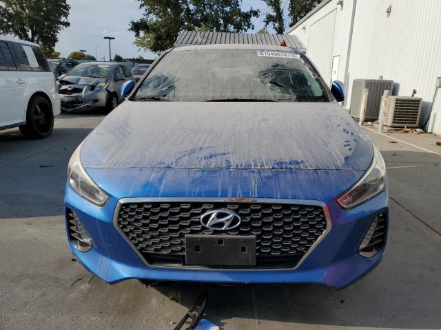 KMHH35LE2JU023719 - 2018 HYUNDAI ELANTRA GT BLUE photo 5