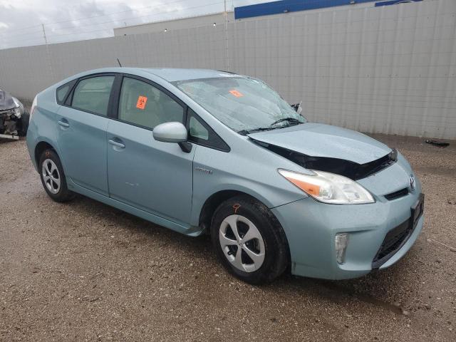 JTDKN3DU8C5381080 - 2012 TOYOTA PRIUS BLUE photo 4