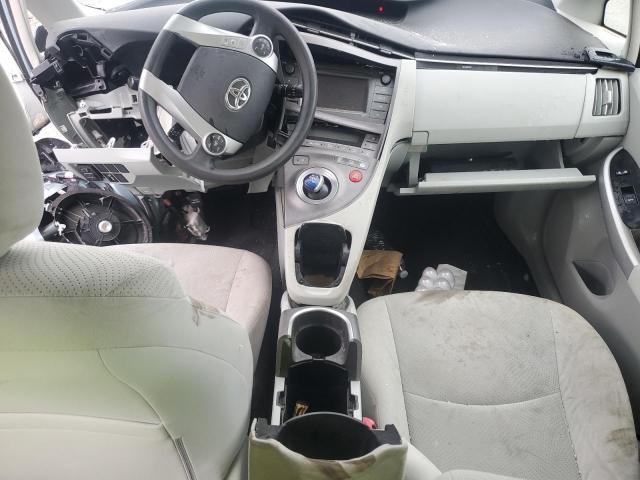 JTDKN3DU8C5381080 - 2012 TOYOTA PRIUS BLUE photo 8