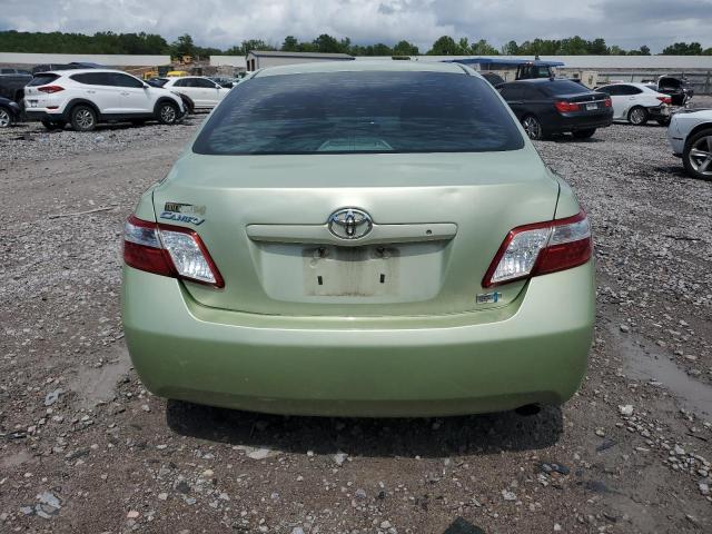 4T1BB46K18U049839 - 2008 TOYOTA CAMRY HYBRID GREEN photo 6