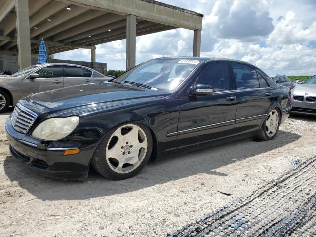 WDBNG76J35A441034 - 2005 MERCEDES-BENZ S 600 BLACK photo 1