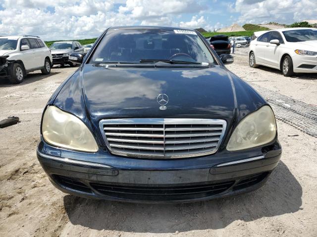 WDBNG76J35A441034 - 2005 MERCEDES-BENZ S 600 BLACK photo 5