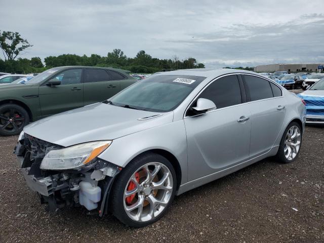 2G4GV5GVXD9158626 - 2013 BUICK REGAL GS SILVER photo 1