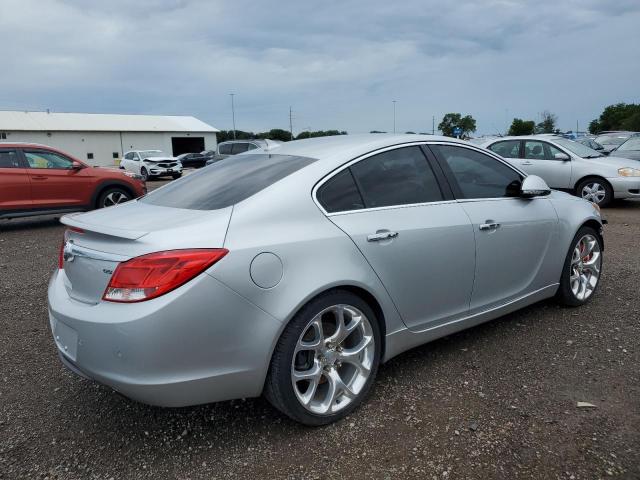 2G4GV5GVXD9158626 - 2013 BUICK REGAL GS SILVER photo 3