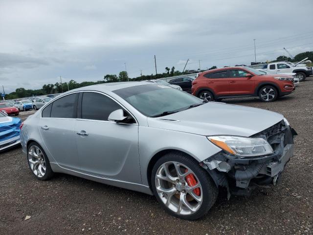2G4GV5GVXD9158626 - 2013 BUICK REGAL GS SILVER photo 4