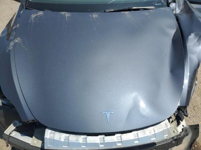 7SAYGAEE8NF506597 - 2022 TESLA MODEL Y 灰色 照片 11