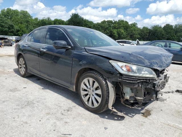 1HGCR3F86EA016871 - 2014 HONDA ACCORD EXL BLACK photo 4