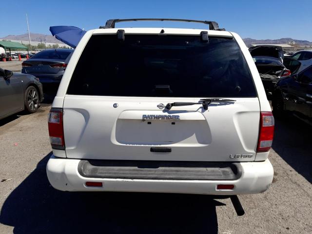 JN8DR09Y61W589669 - 2001 NISSAN PATHFINDER LE WHITE photo 6