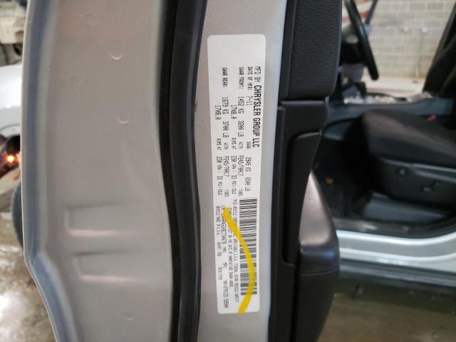 1J4RR4GGXBC734678 - 2011 JEEP GRAND CHER LAREDO Plata foto 10