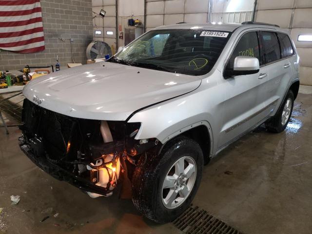 1J4RR4GGXBC734678 - 2011 JEEP GRAND CHER LAREDO Plata foto 2