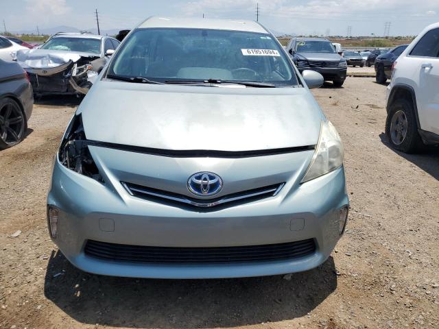 JTDZN3EU0D3195592 - 2013 TOYOTA PRIUS V TURQUOISE photo 5