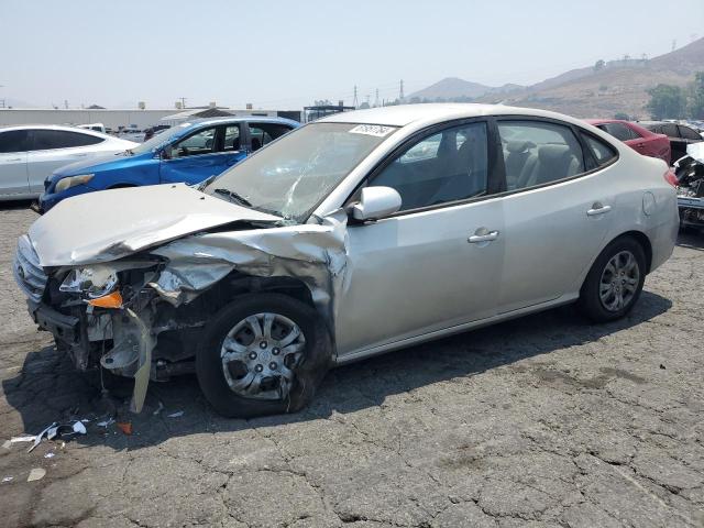 KMHDU4AD3AU914232 - 2010 HYUNDAI ELANTRA BLUE SILVER photo 1