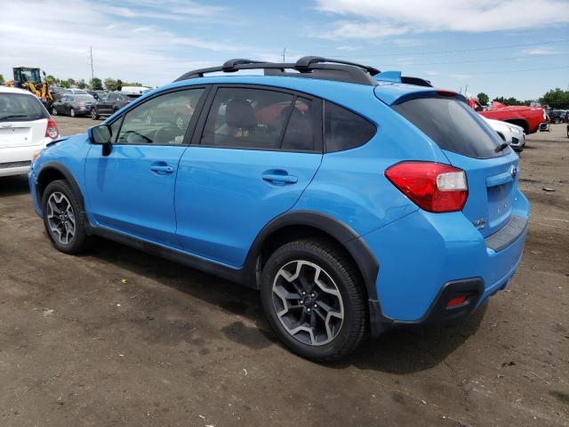 JF2GPADC6HH275648 - 2017 SUBARU CROSSTREK PREMIUM BLUE photo 2