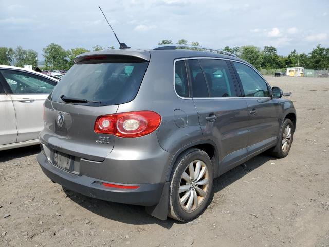 WVGBV7AX1BW539754 - 2011 VOLKSWAGEN TIGUAN S GRAY photo 3